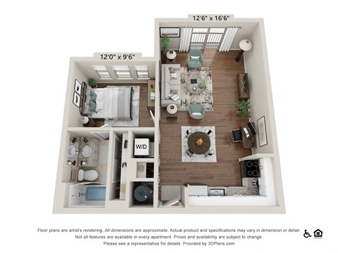 Garden floor plan with Extended living room